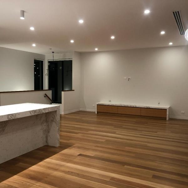 Electrical lighting installation by Clements Electrics in Mount Martha home