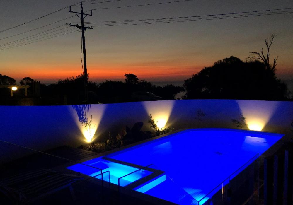 Pool lighting installation by Clements Electrics
