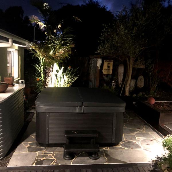 Outdoor lighting on Jan Juc home by Clements Electrics